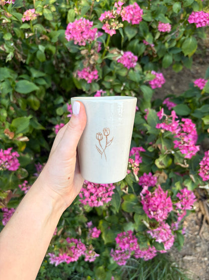 Gobelet flowers